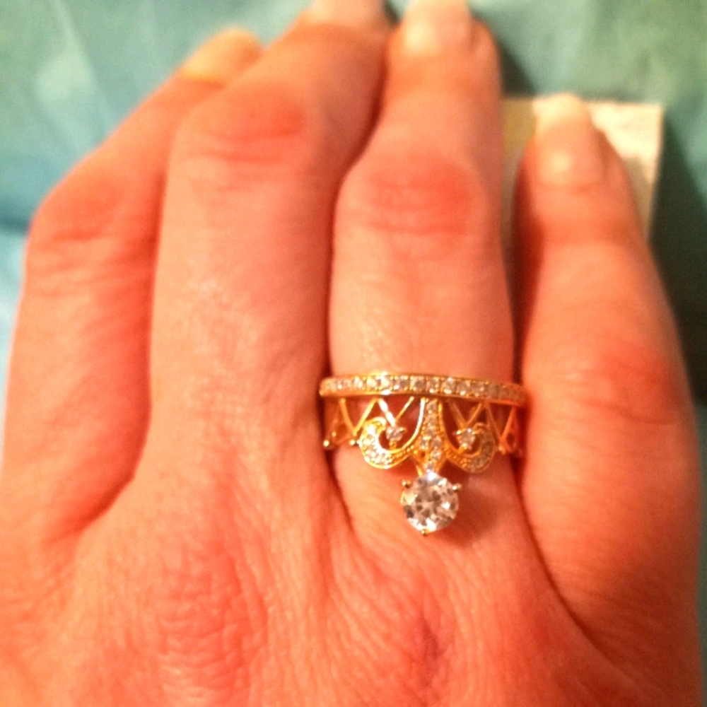 *New* Rose Gold Tiara Ring